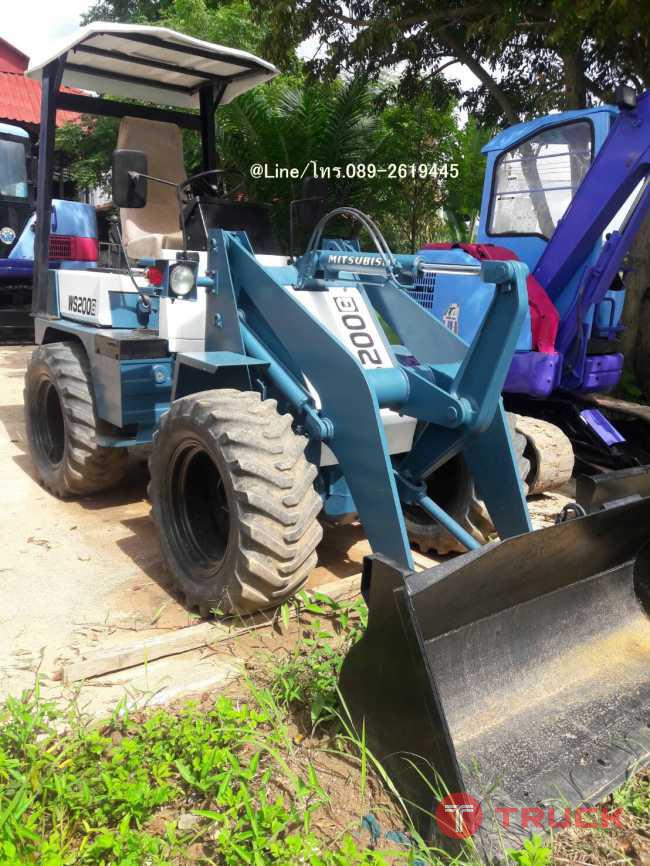 ขายรถตักล้อยาง ยี่ห้อ MITSUBISHI รุ่น WS200G