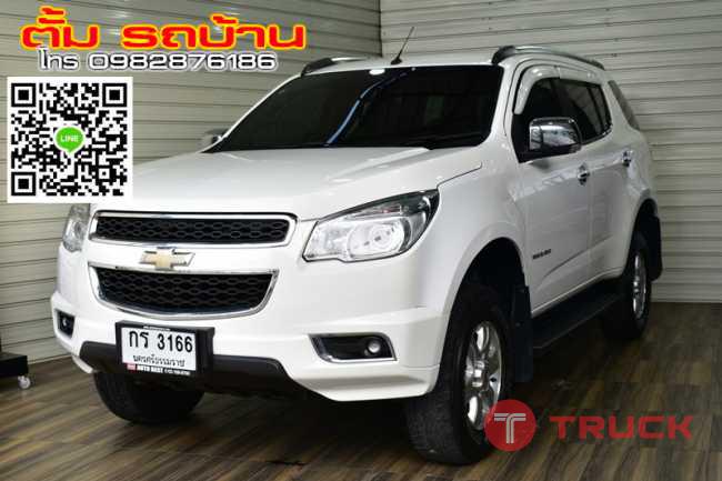 Chevrolet Trailblazer 2.8 LTZ SUV AT ปี2013 สีขาว