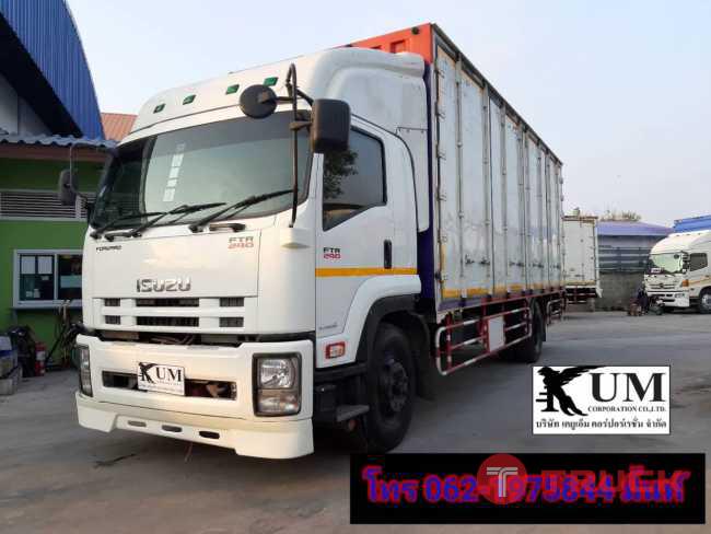 หกล้อตู้สิบบานIsuzu FTR240 ปี59 สอบถามโทร062-1975844มิ้นท์