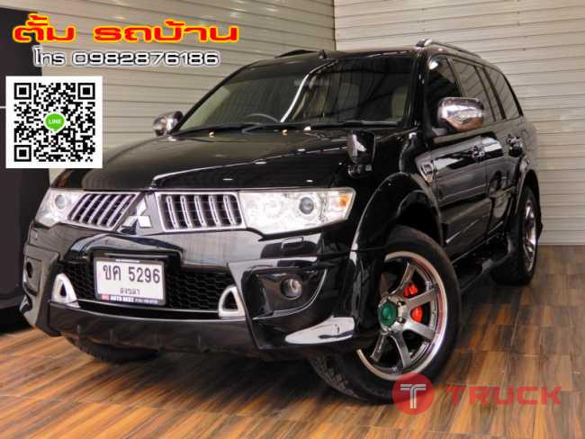 MITSUBISHI PAJERO SPORT 2.5GT 4WD AT ปี2012 สีดำ