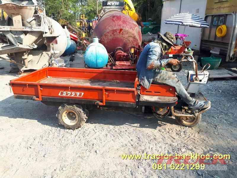 ขาย รถบรรทุกล้อยาง 3 ล้อ CHIKUSUI เก่าญี่ปุ่น เครื่องเบนซิน พร้อมใช้