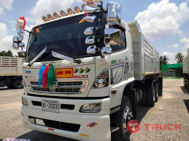 Hino 320 แรง ปี 47 แม่เดี่ยวกระบะดัมพ์