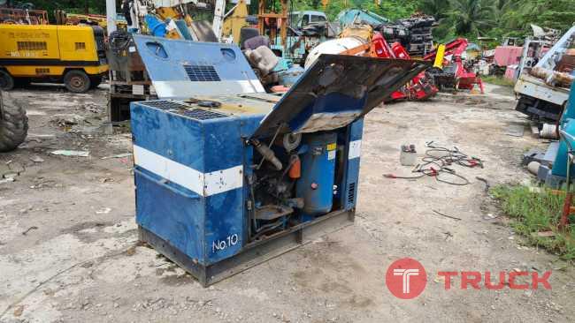 ขายถูก เครื่องปั๊มลม AIRMAN PDS 125S เครื่อง YANMAR ดีเซล 3 สูบ 35 แรง เก่าญี่ปุ่น 98000 บาท