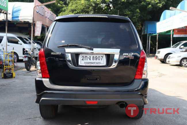 ISUZU MU7 CHOIZ 3.0 4x4 TOP AUTO 2013 สีดำ ขายรถบ้านมือเดียวไม่มีชนสวยกริบ ฟรีดาวน์