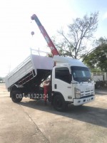 อีซูซู6ล้อดั้มพร้อมเครน081-8132304