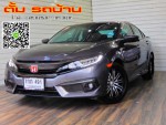 HONDA CIVIC FC 1.5TURBO RS AT ปี2018 สีเทาดำ