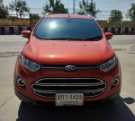 FORD ECOSPORT 1.5 TItaninum TOP AUTO ปี2014 สีส้ม ขายรถบ้านผู้หญืงใช้มือเดียวสวยกริบ