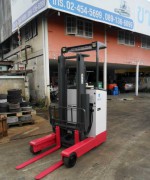 ขายฟอร์คลิฟท์มือสอง (รถยกไฟฟ้ายืนขับ) ยี่ห้อ นิชิยู รุ่น FBR13-60-300 ขนาด 1.3 ตัน เสาสูง 3 เมตร สภาพสวยมาก รถนำเข้าจากญี่ปุ่น แบตเตอรี่ดี