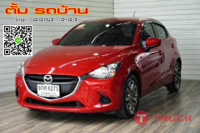 MAZDA2 1.5 XD Sport SKYACTIV D AT ปี2016 สีแดง