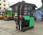 ขาย รถยก (ฟอร์คลิฟท์) โตโยต้า รุ่น 7FBR14 รถยกไฟฟ้ายืนขับ ขนาด 1.4 ตัน เสาสูง 4 เมตร แบตเตอรี่ดี สภาพสวยมาก รถนำเข้าจากญี่ปุ่น