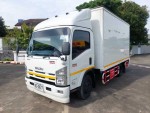 ISUZU NPR 150 แรง ดีเซล บรรทุก 6 ล้อ ตู้แห้ง เกียร์ธรรมดา ปี 2016