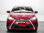 ขายรถสวยสภาพนางฟ้า ราคาพิเศษTOYOTA YARIS 1.2E สีแดง เกียร์AT ปี2015