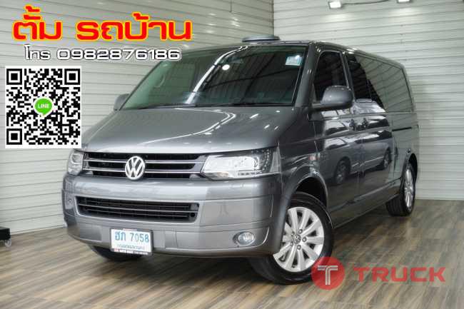 VOLKSWAGEN CARAVELLE 2.0TDi AT ปี2013 สีเทา