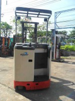 ขาย รถยก (ฟอร์คลิฟท์) นิชิยู รุ่น FBRM15-75-350 รถยกไฟฟ้ายืนขับ แบตเตอรี่ดี ขนาด 1.5 ตัน เสาสูง 3.5 เมตร สภาพดี รถนำเข้าจากญี่ปุ่น ชั่วโมงการใช้งานน้อย