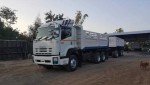 ISUZU FXZ DECA360DTปี57 แม่ลูกดั้มพ์สามมิตรแท้ โทร:098-8897969 098-5786586