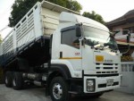 ขาย 10 ล้อแม่ลูกพ่วงดั้มพ์ ISUZU FXZ 360 แรง ปี 59 ดั้มพ์สามมิตร ลูกพ่วงดั้มพ์สามมิตรแท้ 6.50 เมตร 3 เพลา ด่วน