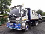ISUZU. 10 ล้อดั้ม DECA 270 ปี48 แม่ ลูก
