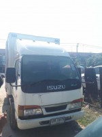 ขายรถบรรทุกมือสอง ยี่ห้อ ISUZU NKR55 135 แรงม้า 4ล้อใหญ่ ตีตู้ทึบ(วิ่งไม่ติดเวลา) ราคาเป็นกันเอง