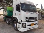 ขายค่ะIsuzu 360 ปี 57 สิบล้อหัวลากพร้อมหางเซมิดัมพ์ โทร098-324-8078