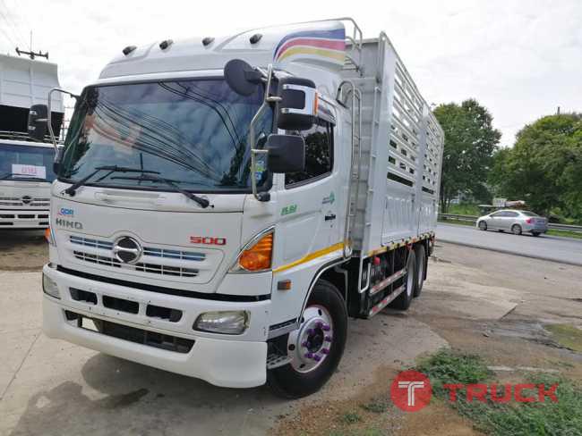 ขายสิบล้อ HINO S 500 FL 212 HP เพลาเดียว ไม่ดั้ม ปี 57 092-8736203