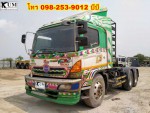 สิบล้อหัวลาก Hino mega CNG 260 ปี 54 โทร 098-253-9012 บีบี