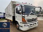 ขาย 6 ล้อคอก HINO Mega FC4J 145 แรง กระบะคอกยาว 5.70 เมตร