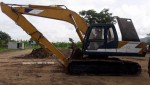 ขายรถขุด Kobelco SK200 ( mark 3 ) ติดอาร์มยาวพิเศษ 5.55 เมตร แถมฟรีอาร์มความยาวปกติ 3 เมตร