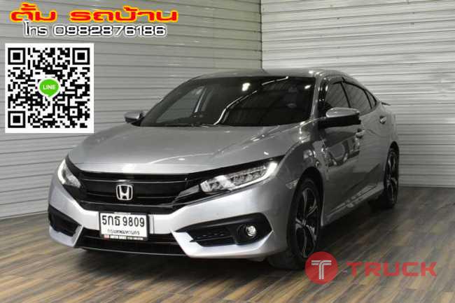 HONDA CIVIC FC 1.5RS VTEC TURBO AT ปี2016 สีเทา