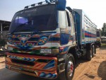 ขายรถดั้ม2เพลา HINO FM3H 195HP เกียร์ฟูลเลอร์
