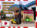 โฟล์คลิฟท์3ตัน ยกสูง4เมตร KOMATSU ดีเซล ออโต้ ใช้น้อยมาก3พันกว่าชั่วโมง มือสองญี่ปุ่น ไม่เคยใช้ในไทย ชมเครื่องจักร โฟล์คลิฟท์ รอก นับ1000รายการจากญี่ปุ่นwww.paholgroup.com