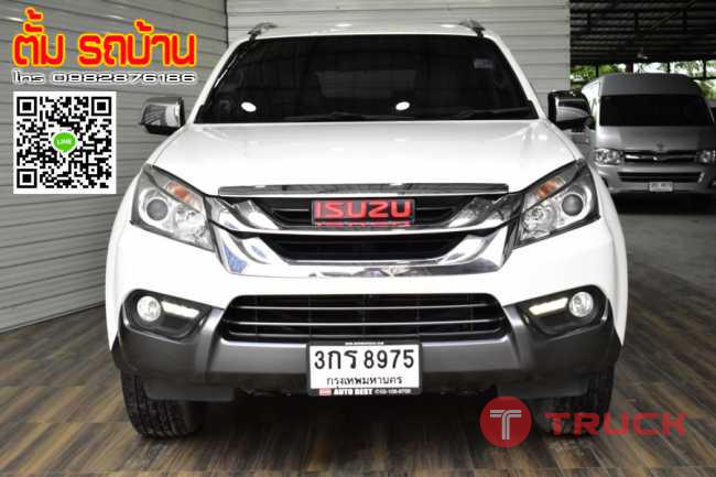 ISUZU MU-X 3.0 Ddi VGS TURBO DVD NAVI 2WD ปี2014 สีขาว
