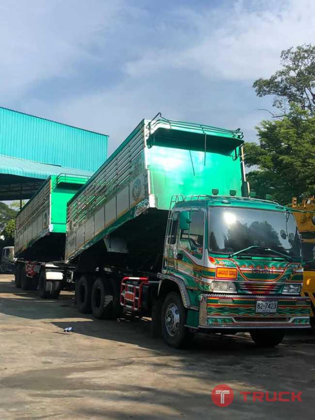 ขาย 10 ล้อดั้ม ISUZU-DECA320แม็คโหลด