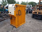 ขาย เครื่องอัดขยะ ขวดพลาสติก กระป๋องกระดาษ เป็นสี่เหลี่ยม Bramidan 4-X16 แรงกด 16 ตัน เก่านอก