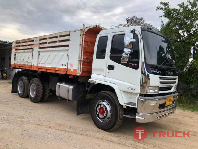 ISUZU DECA 270 ยูโรวัน จดปี 45 แม่เดี่ยวดั้มสามมิตรแท้ มีระบบลากครบ