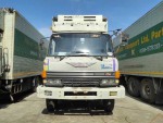 ขายรถบรรทุกสิบล้อตู้เย็น Hino FL176 เครื่อง EH700 รถปี 2529