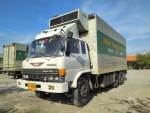 ขายรถบรรทุกสิบล้อตู้เย็น Hino FL176 เครื่อง H07C รถปี 2541