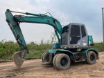 ขาย 855000 รถแบคโฮล้อยาง KOBELCO SK100W MARK 5 SUPER