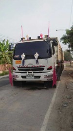 MITSUBISHI FUSO 240 แม่-ลูกดั้ม ปี 57 โทร 0637575986