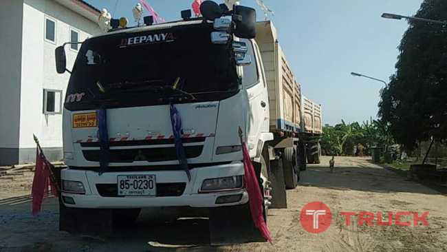 MITSUBISHI FUSO 240 แม่-ลูกดั้ม ปี 57 โทร 0637575986 MITSUBISHI FUSO 240 แม่-ลูกดั้ม ปี 57 โทร 0637575986
