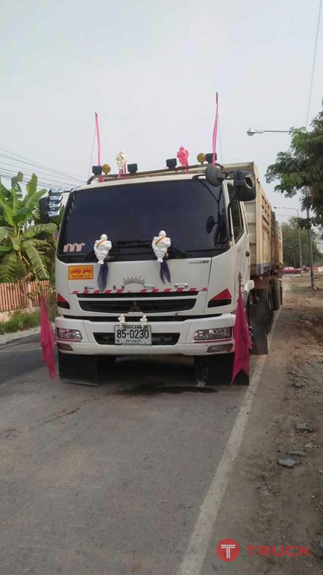 MITSUBISHI FUSO 240 แม่-ลูกดั้ม ปี 57 โทร 0637575986 MITSUBISHI FUSO 240 แม่-ลูกดั้ม ปี 57 โทร 0637575986