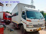 Hino Dutro ปี54 136แรงม้า หกล้อตู้สามบาน รุ่น6น็อต
