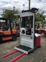 ขาย รถยก Order Picking ยี่ห้อ นิชิยู รุ่น RB10-45-500M รถยกไฟฟ้า ขนาด 1 ตัน เสาสูง 5 เมตร สภาพสวย รถนำเข้าจากญี่ปุ่น ชั่วโมงการใช้งานน้อย
