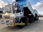 Isuzu deca 270 แรง ปี 47 แม่ลูกกระบะดัมพ์มิเนียม