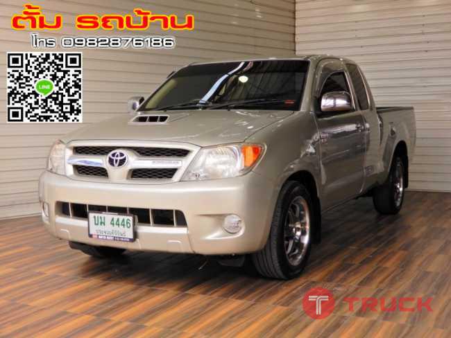 TOYOTA VIGO Extracab 2.5D4D MT ปี2008 สีน้ำตาล