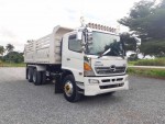 Hino FM8J 251 แรง ปี 55 แม่เดี่ยวกระบะดัมพ์สามมิตรแท้ 098-324-8078