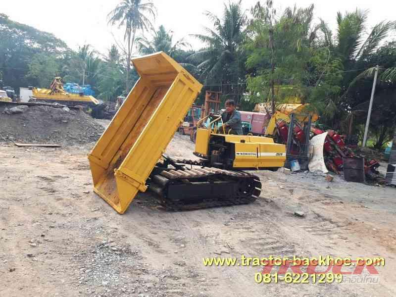 ขาย รถบรรทุก ดั๊มเปอร์ KOMATSU CD28 แทรคเหล็กสามเหลี่ยม สภาพสวย เก่าญี่ปุ่น ยกดั๊มได้ พร้อมใช้งาน