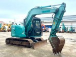 Kobelco SK75SR-3 YT07-26215 แทรคเหล็ก ลายแย็ก โทร080-6565422 หนิง