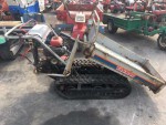 รถบรรทุกตีนตะขาบ ยี่ห้อ YANMAR รุ่น MCG91 เครื่องยนต์ เบนซิน มีเกียร์หน้า2หลัง1 ช่วงล่างแทรคยางสภาพดี ระบบครบสมบูรณ์ น้ำหนักบรรทุก 250กก. ดัมพ์ได้