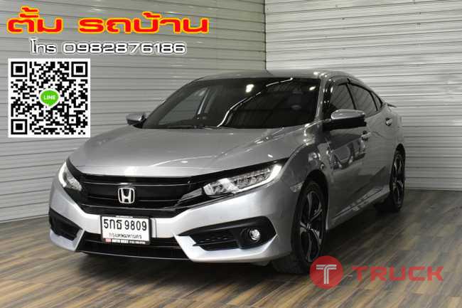 Honda Civic 1.5 FC Turbo RS Sedan AT ปี2016 สีเทา