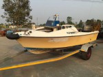 เรือสปีดโบ๊ท YAMAHA ขนาด 17ฟุต เครื่อง Suzuki dt 55 แรงม้า